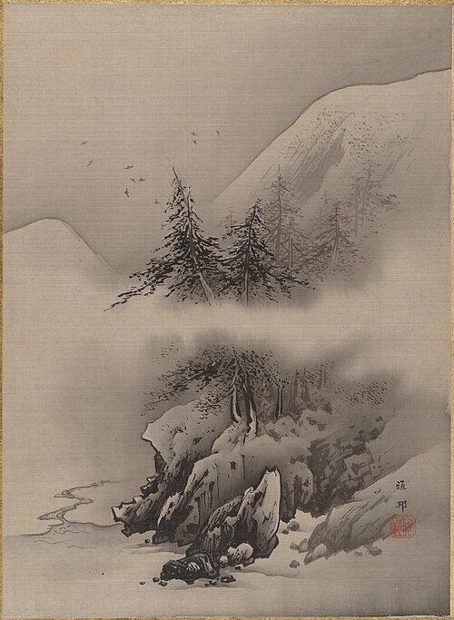 Snow Landscape, 1887, Hashimoto Gahō