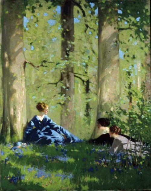 Spring in the Birch Wood, , George Henry