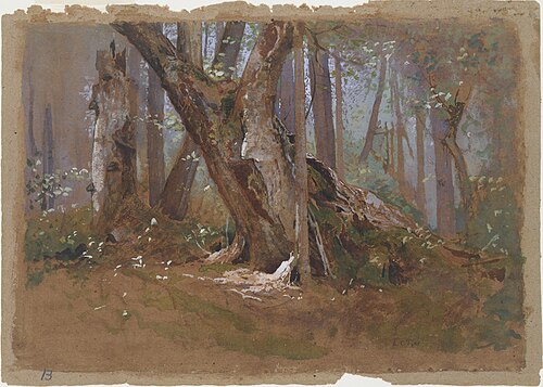 Woodland Interior, , Louis Comfort Tiffany