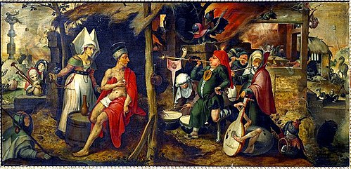 Les Épreuves de Job, 1550, Jan Mandyn