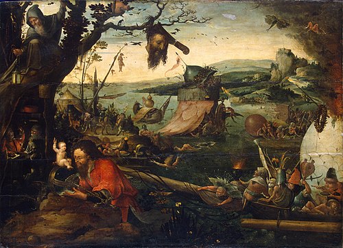 Landscape with the Legend of St Christopher, 1550, Jan Mandyn
