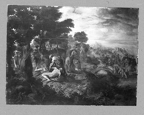 biblical szene, 1540, Jan Mandyn