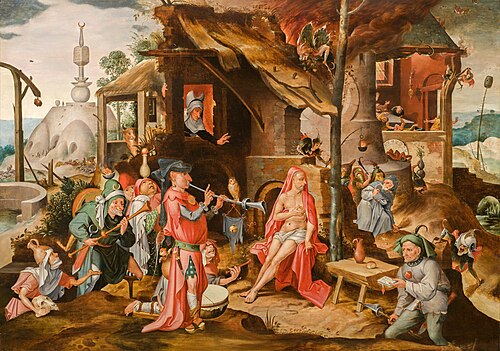Les Épreuves de Job, 1550, Jan Mandyn