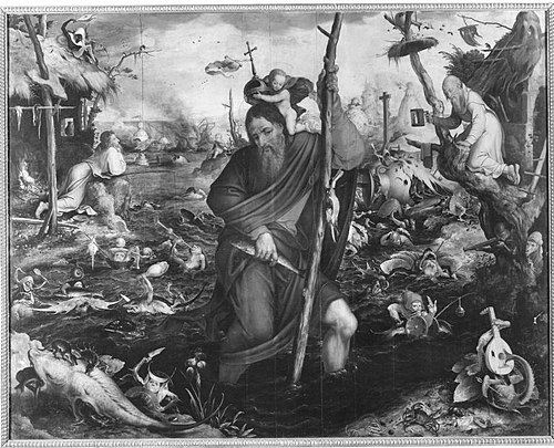 Saint Christopher, 1530, Jan Mandyn