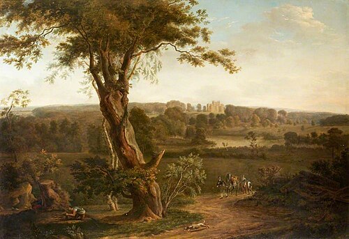 Wollaton Hall Park, Nottingham, 1795, Hendrik de Cort