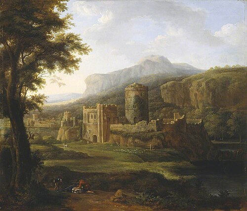 Pembroke Castle, 1800, Hendrik de Cort
