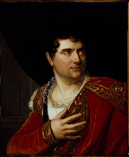 Jean-Baptiste-Sauveur Gavaudan (1772-1840), chanteur, 1799, Henri-François Riesener