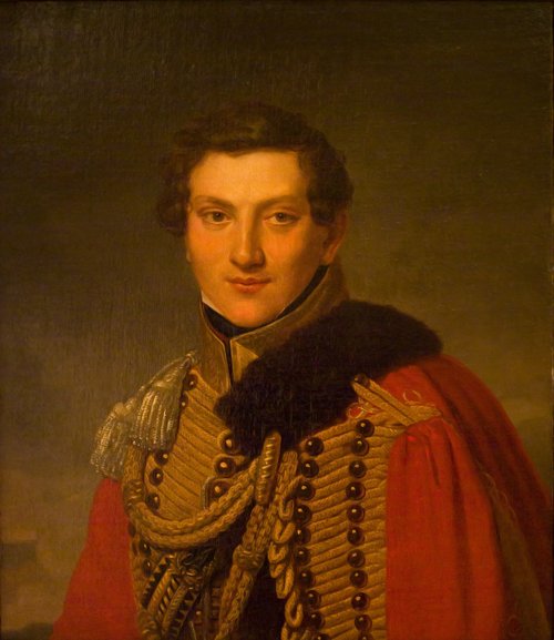 Portrait of V. Lanskoy, 1811, Henri-François Riesener