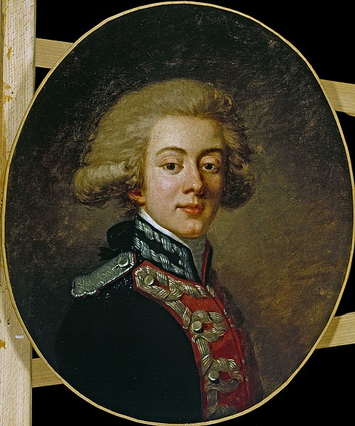 Portrait d'un officier des carabiniers, 1785, Henri-Pierre Danloux
