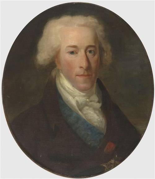 Portrait de Louis-Henry-Joseph de Bourbon-Condé, 1795, Henri-Pierre Danloux