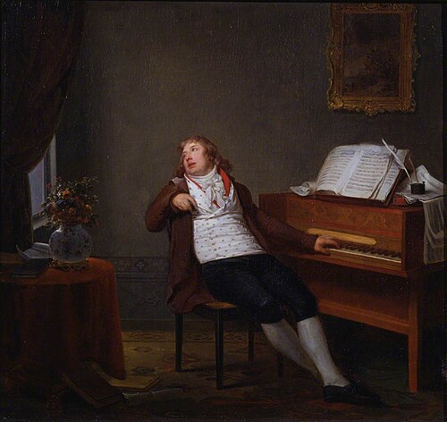 Jan Ladislav Dussek (1760–1812), 1795, Henri-Pierre Danloux