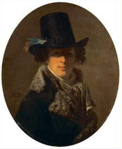 Porträt des Charles Jean Marie Barbaroux., 1792, Henri-Pierre Danloux