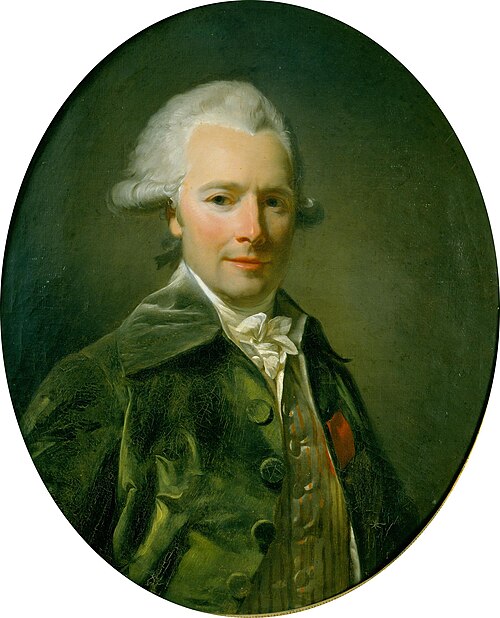 Portrait d’Antoine-Marie Comte du Cluzel, 1786, Henri-Pierre Danloux