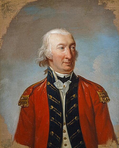 Lord Adam Gordon, c 1726 - 1801. General; Commander of forces in Scotland 1782 - 1798, 1799, Henri-Pierre Danloux
