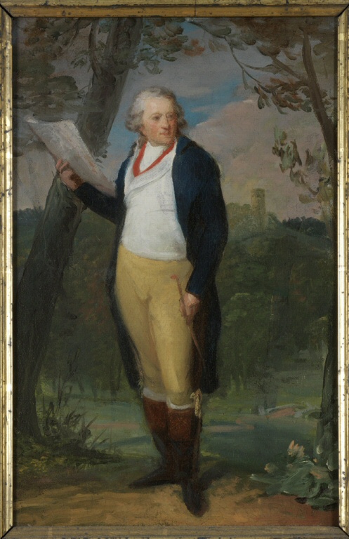 Study for the Portrait of Sir William Jerningham, 1795, Henri-Pierre Danloux