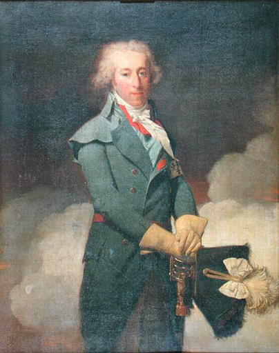 Portrait de Louis-Henry-Joseph de Bourbon, neuvième et dernier prince de Condé, 1797, Henri-Pierre Danloux