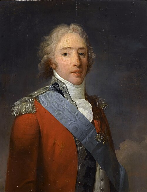 Charles-Philippe de France, comte d'Artois, 1796, Henri-Pierre Danloux