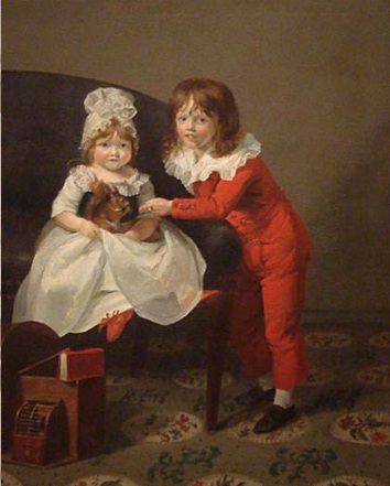 Portrait of Two Children, 1800, Henri-Pierre Danloux