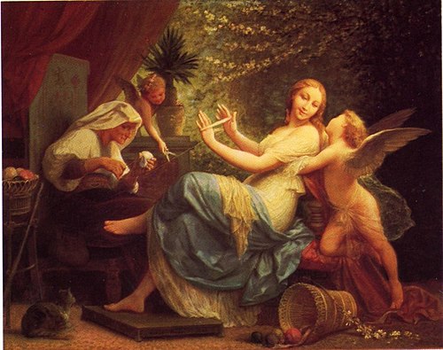 Innocence Seduced by Love, 1886, Henri-Pierre Picou