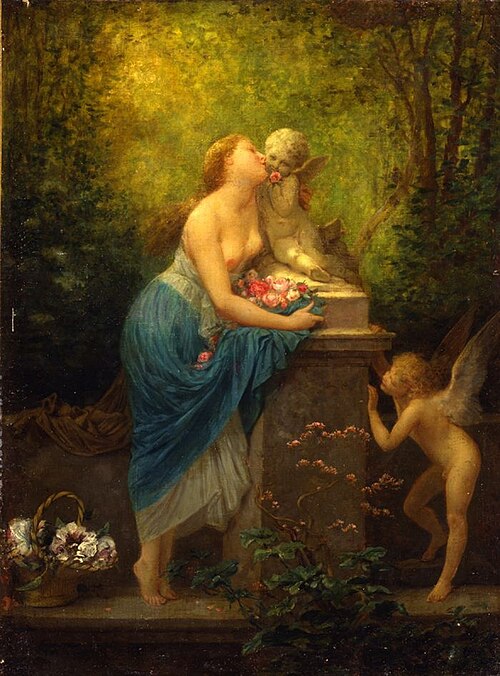 Loss of Innocence, 1885, Henri-Pierre Picou