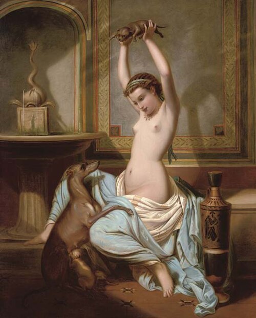 La Muse s'amuse s'amuse, 1881, Henri-Pierre Picou