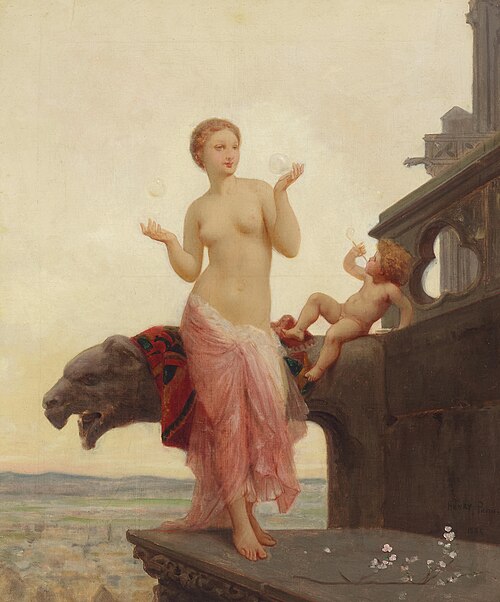 Angel of Love, 1884, Henri-Pierre Picou