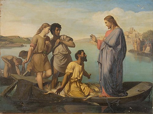La Pêche miraculeuse, 1850, Henri-Pierre Picou