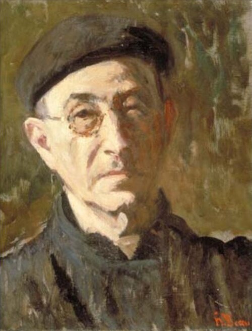 Autoportrait, 1921, Henri Beau