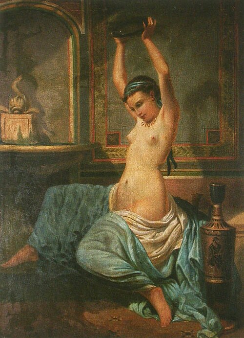 Odalisque Grecque, 1885, Henri Baron