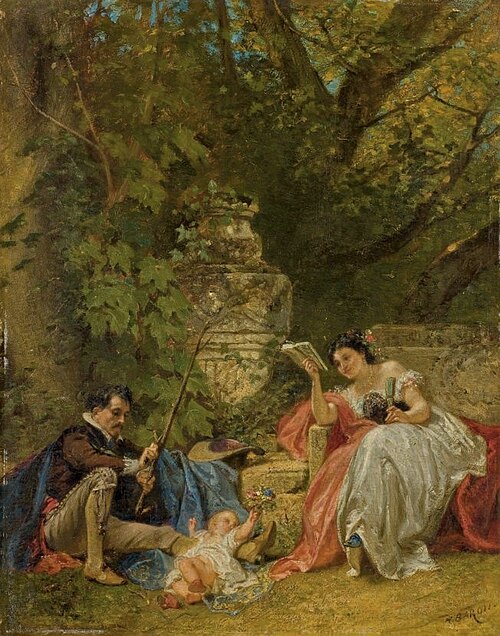 Insouciance, , Henri Baron