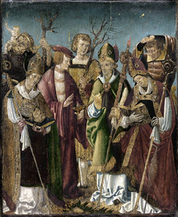 Sieben heilige Nothelfer, 1520, Hans Burgkmair