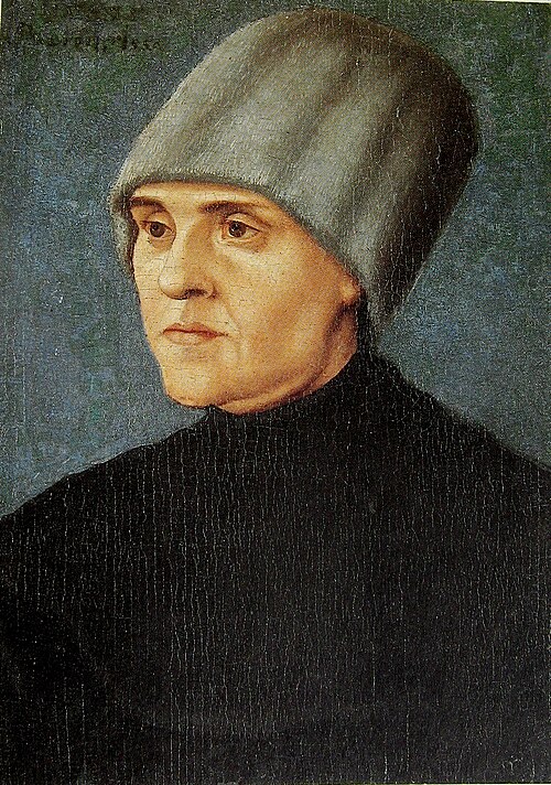 The 21-Year-Old Fraud Anna Laminit, 1502, Hans Burgkmair