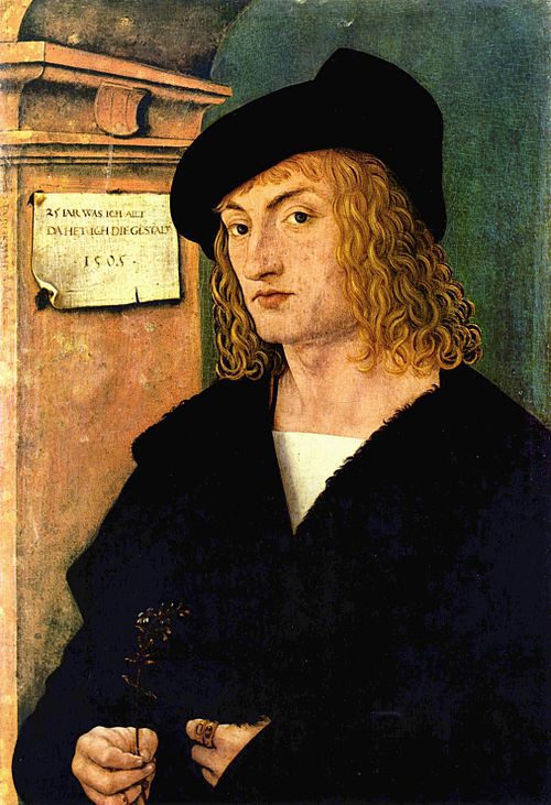 Bildnis des Hans Schellenberger, 1505, Hans Burgkmair