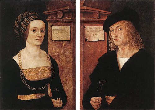 Barbara and Hans Schellenberger, , Hans Burgkmair