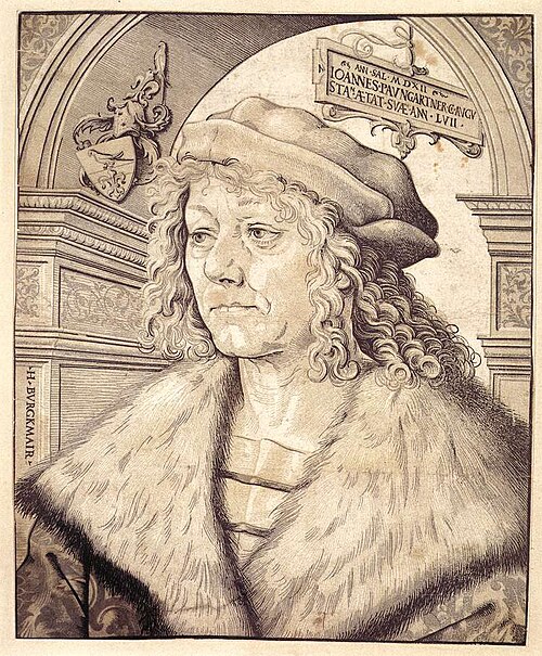 Portrait of Johannes Paumgartner, 1516, Hans Burgkmair
