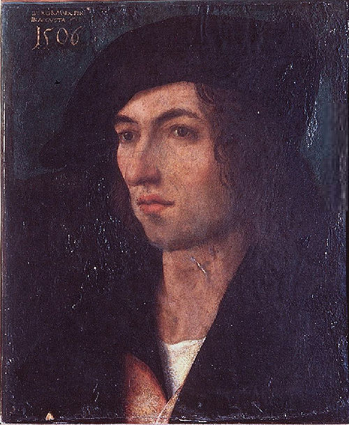 portrait viril, 1506, Hans Burgkmair
