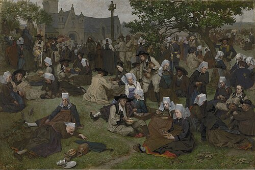 Un Pardon en Bretagne, , Henri Pille