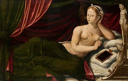 Byblis Writing to Caunus, 1462, Konrad Witz