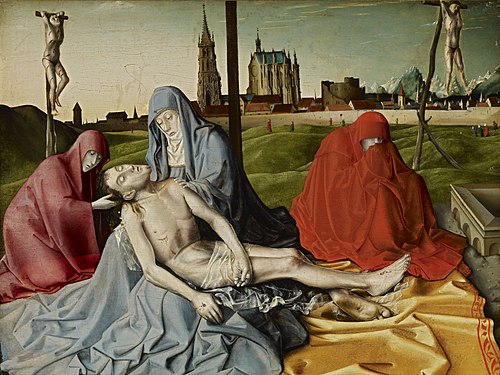 Pietà, 1440, Konrad Witz