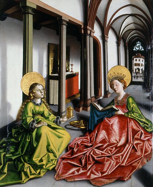 Sainte Madeleine et sainte Catherine, 1440, Konrad Witz