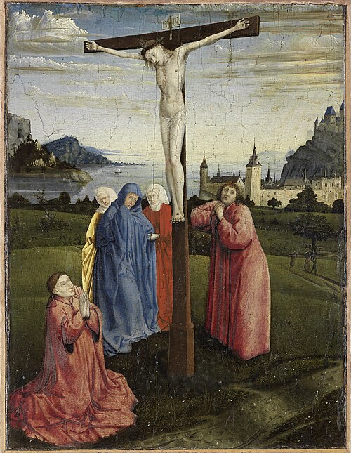 Christ on the Cross, 1450, Konrad Witz