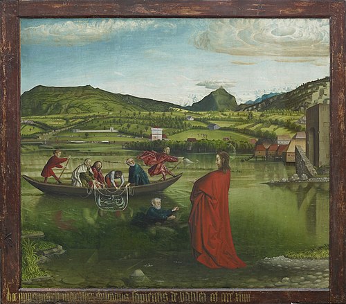 La Pêche miraculeuse, 1444, Konrad Witz