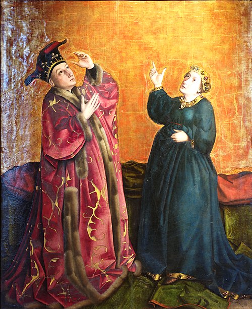 L'Empereur Auguste et la sibylle de Tibur, 1435, Konrad Witz