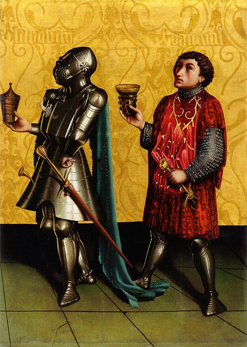 Sibbecai et Benaiah, 1435, Konrad Witz