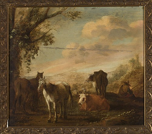 Cattle in the pasture, , Aelbert Cuyp