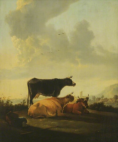 Cows in a Meadow, , Aelbert Cuyp