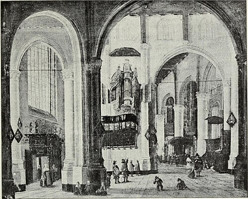 Interior of a Gothic Church, 1660, Aelbert Cuyp
