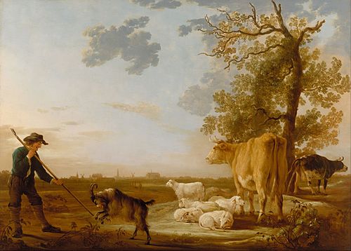 Landscape with cattle, 1639, Aelbert Cuyp