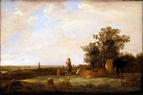 View on a Plain, 1644, Albert Cuyp
