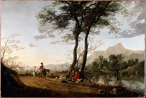 A Road near a River, 1660, Albert Cuyp